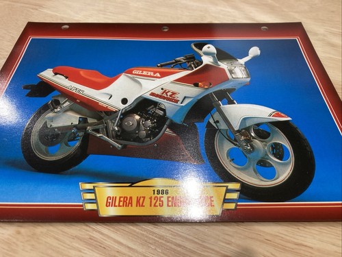 Gilera kz125 endurance 1986 - kz125,